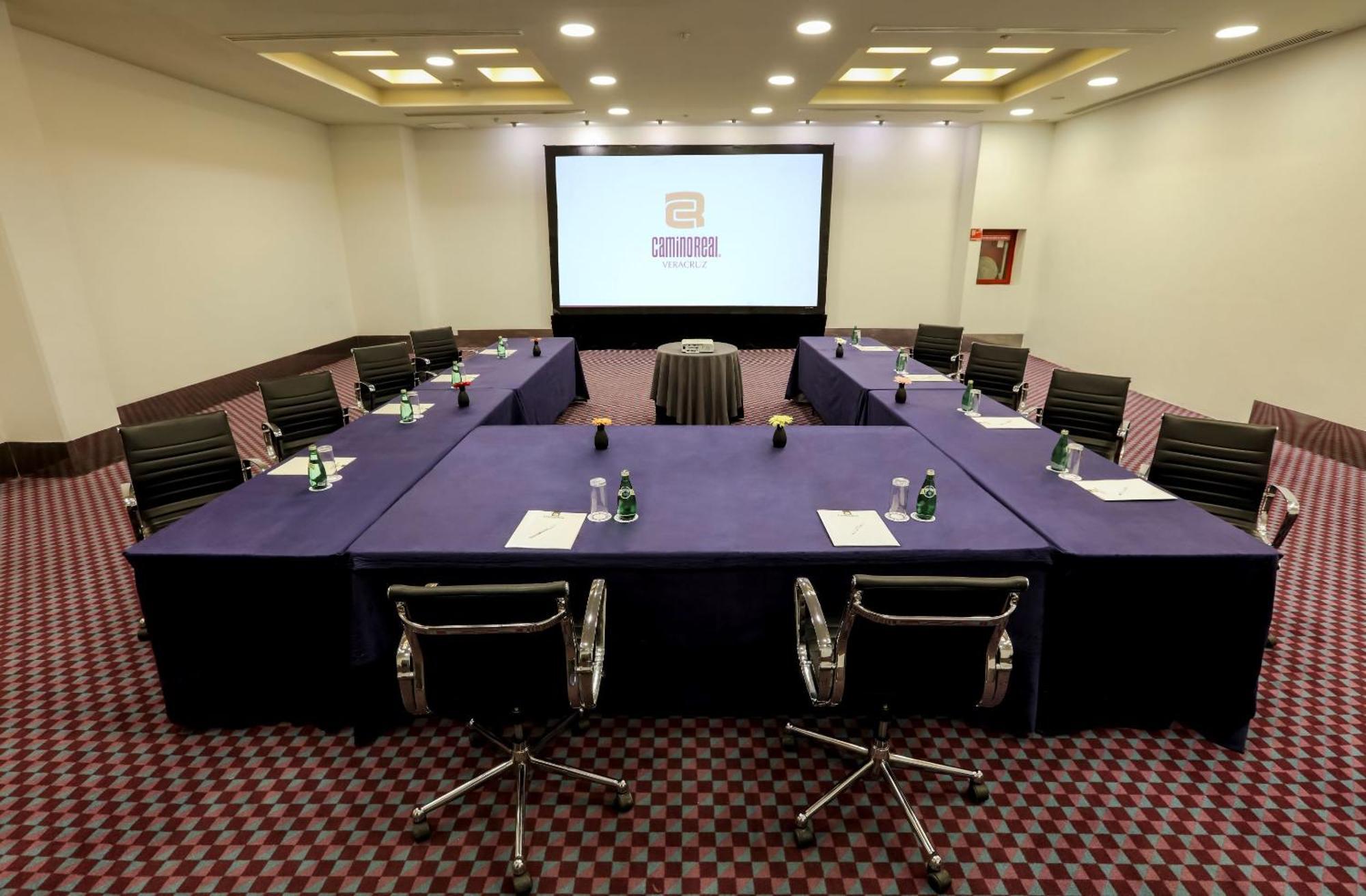 Camino Real Veracruz Buitenkant foto Meeting room