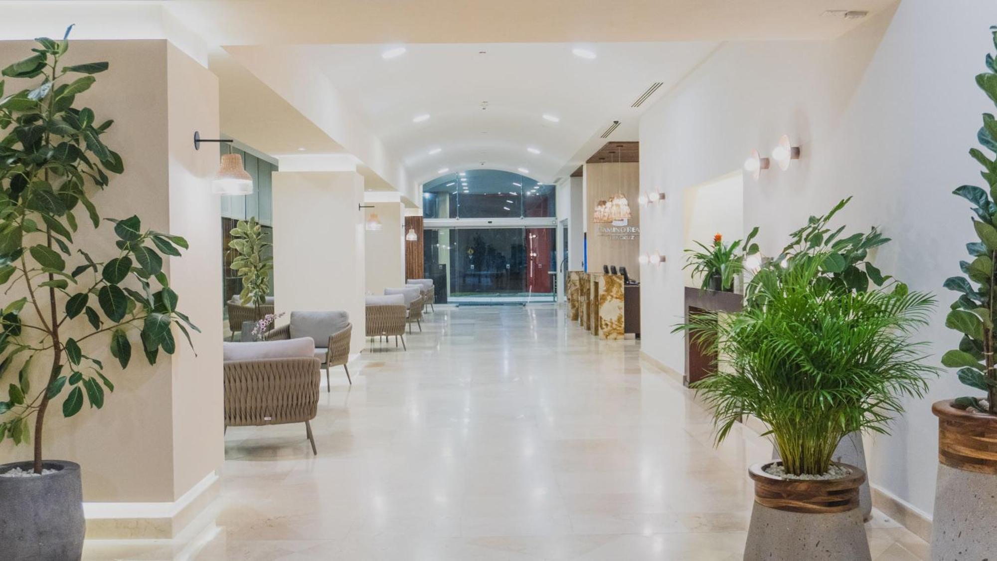 Camino Real Veracruz Buitenkant foto Lobby